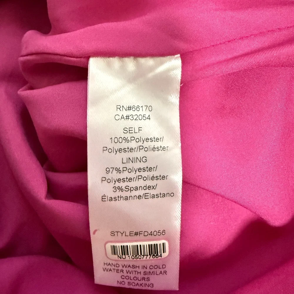 Adelyn Rae Pink Cowl Neck Slip Dress xs - Picture 7 of 10
